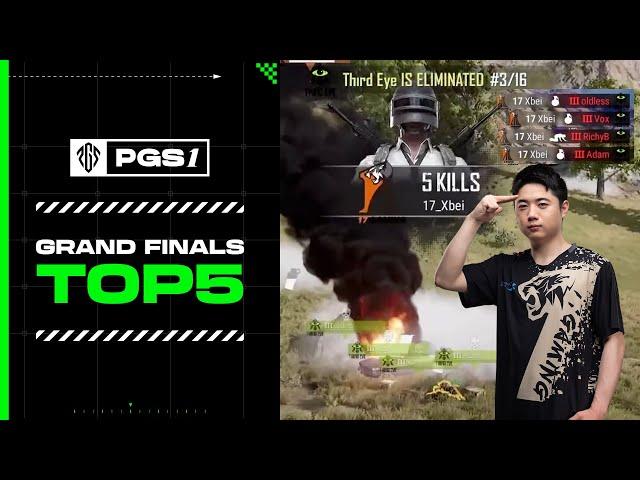 PGS 1 Grand Finals TOP5 Highlights