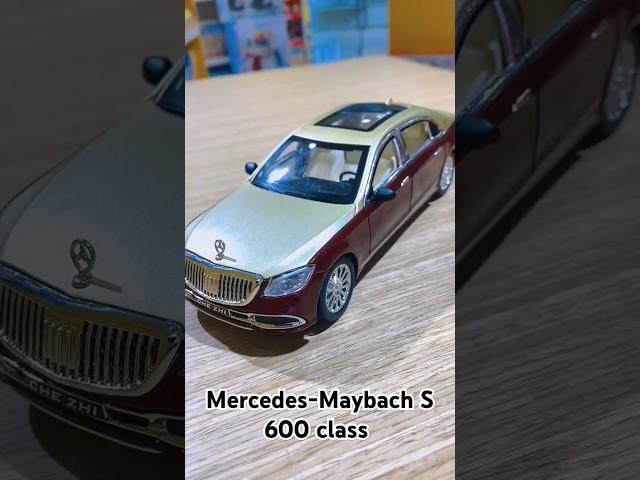 Mercedes-Maybach S 600  mini auto car model luxury Car #automobile #diecast #viralvideo