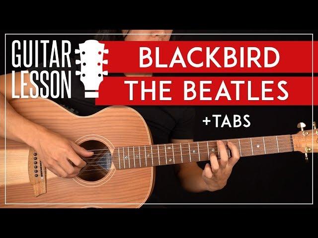 Blackbird Guitar Lesson  The Beatles Tutorial |Fingerpicking + TAB|