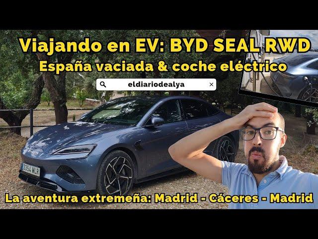 EL COCHE MÁS IMPRESIONANTE QUE HEMOS PROBADO PARA VIAJAR: BYD SEAL RWD #cars #ev #review