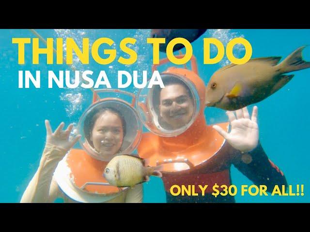 The Most Exciting Water Sports in NUSA DUA, BALI!!! (2022)