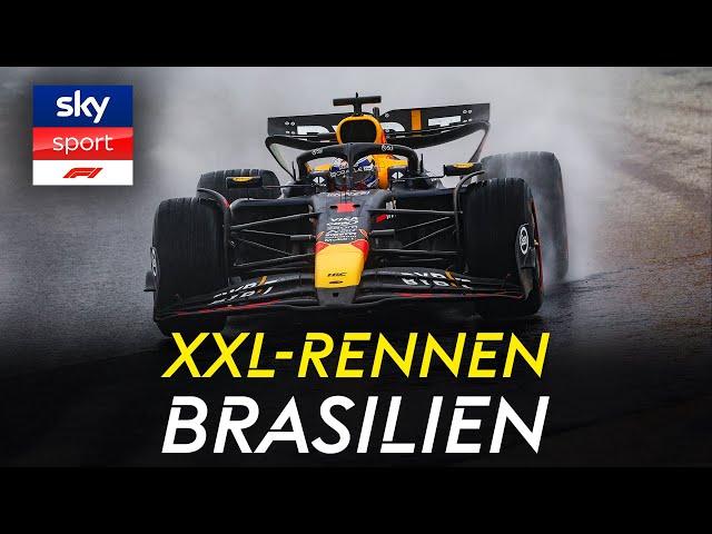 Wahnsinnige Aufholjagd im Regen | Rennen - XXL Highlights | Großer Preis von Brasilien | Formel 1