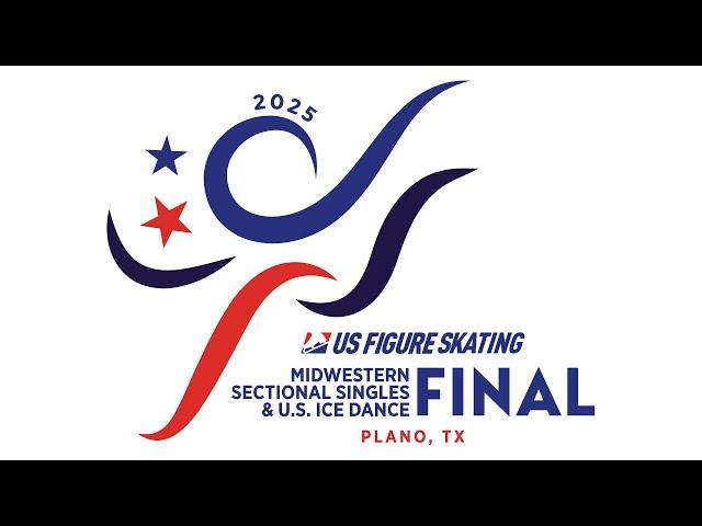 Novice Dance PD 1 & 2 | 2025 Midwestern Sectional U.S. Ice Dance Final