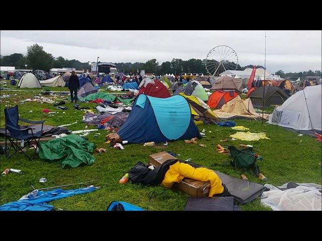 Chiemsee Summer Festival  2017 der Tag nach dem  Unwetter