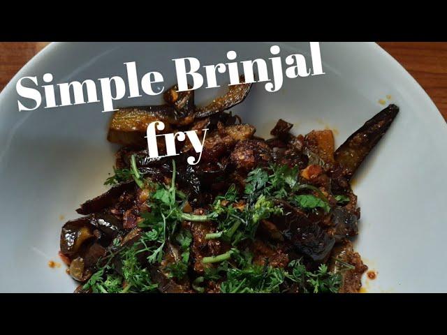 Simple Easy Brinjal Fry/ Easy recipe/Home style Cooking