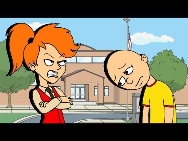 Caillou Gets Suspended for Skipping Class