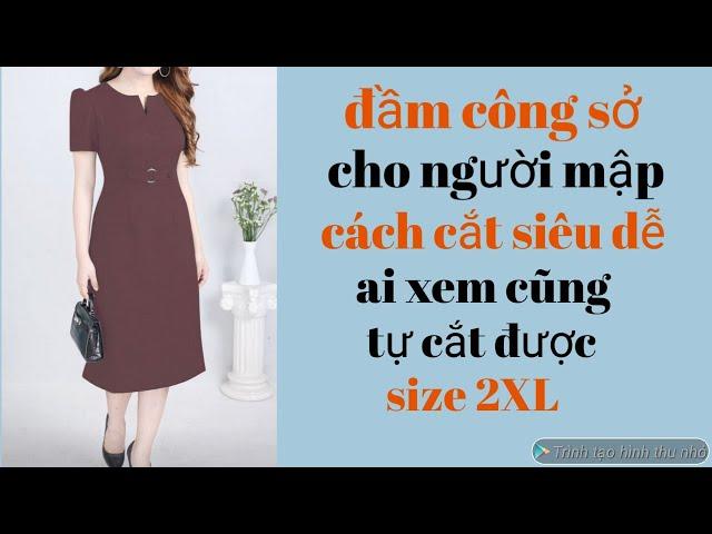 412 cách cắt đầm cho người mập công thức siêu dễ ai xem cũng tự cắt được