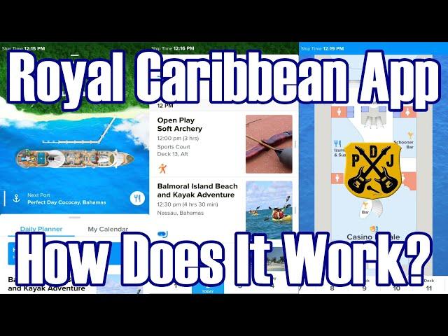 Royal Caribbean International App Overview - How Does This Cruise App Work? - ParoDeeJay