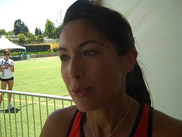 Stephanie Garcia after Falling and Just Missing Steeplechase Team for Worlds