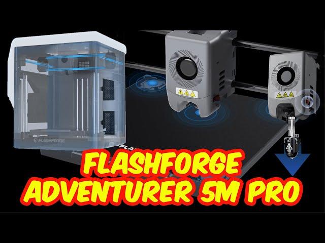 Mise en route et 1ere impression FLASHFORGE ADVENTURER 5M PRO