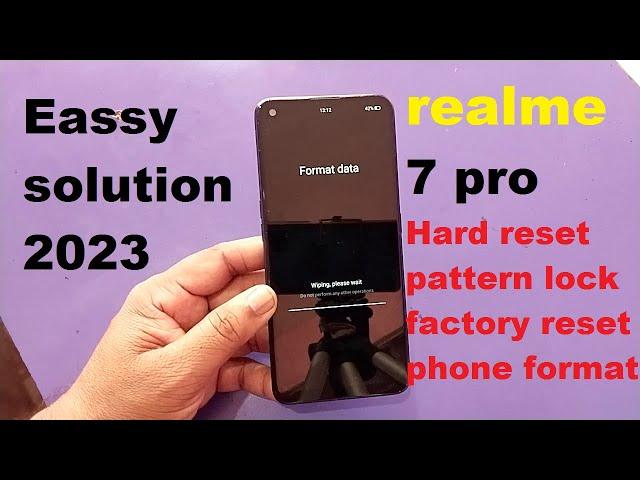 How to hard reset realme 7pro eassy solution ! 2023 !