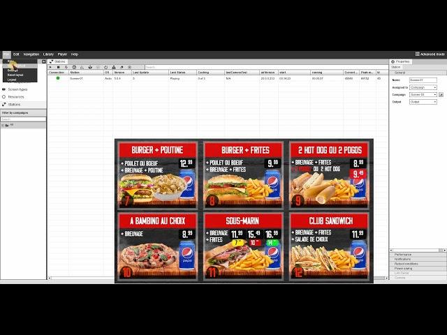 TV Mediatech  - How to upload your menu using the content management software (Video tutorial)