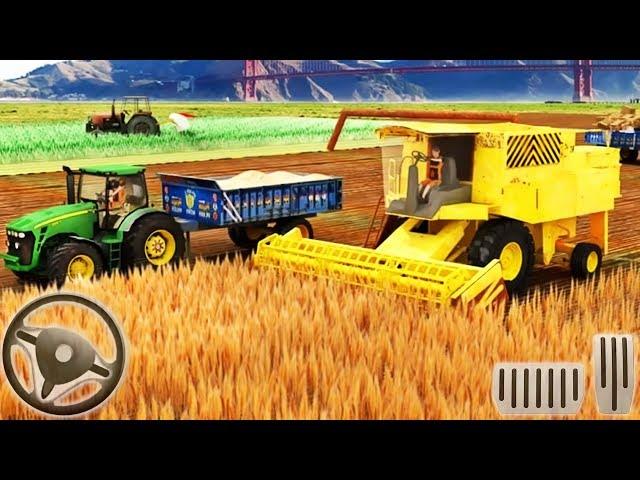 Real Tractor Farming Simulator 2018 - Tractor Driving - Android GamePlay