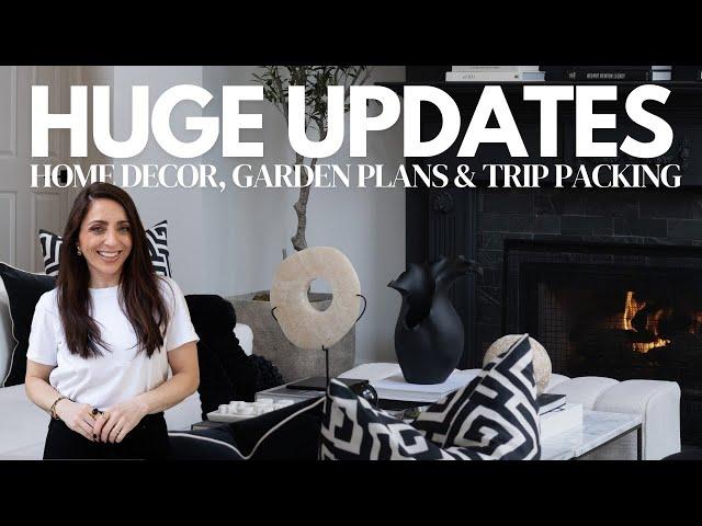 Insane Luxe Decor Finds, Huge Garden Update, Pack with me for the Beach!