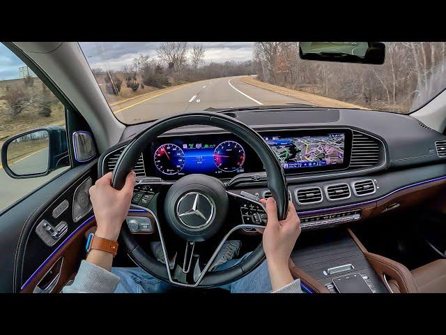 2024 Mercedes-Benz GLS 580 4MATIC - POV Test Drive (Binaural Audio)