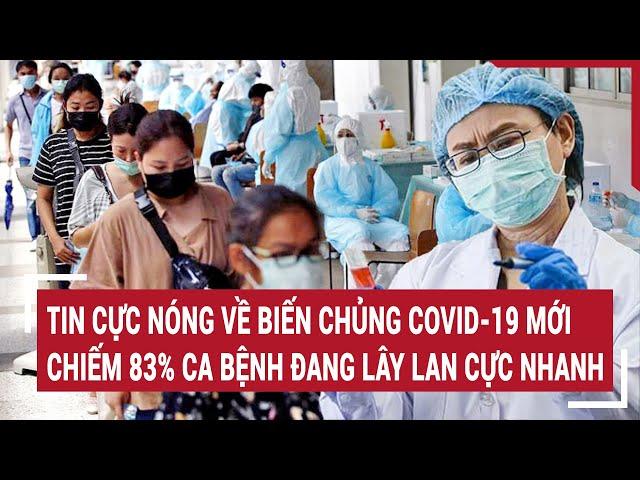 Covid variant now 83% of cases, spreading fast—hot warning