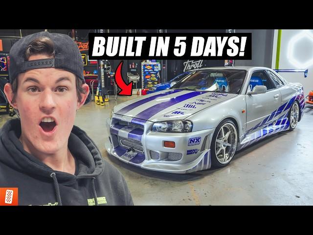 We FOUND the R34 Nissan Skyline from 2 Fast 2 Furious!