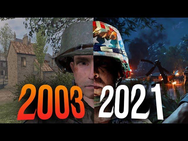 ЭВОЛЮЦИЯ СЕРИЙ ИГРЫ Call of Duty (2003-2021) +БОНУС