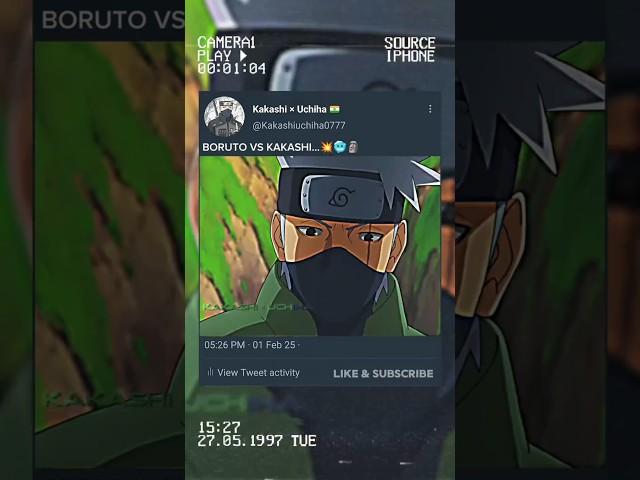 BORUTO VS KAKASHI 