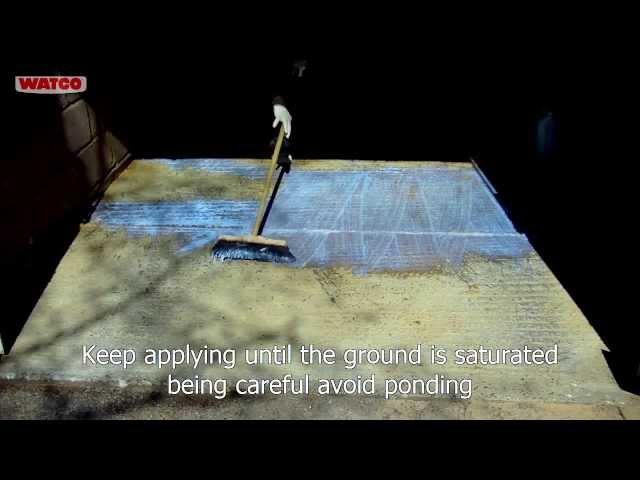 How to dustproof concrete floors | WATCO® Universal Concrete Sealer