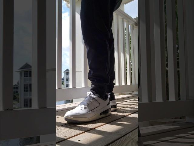 Air Jordan 2/3 "White & Black" On Feet