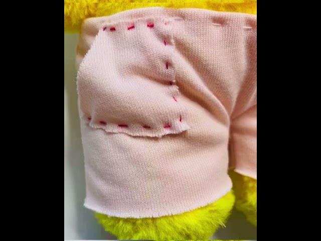 ОДЕЖДА для УТОЧКИ ЛАЛАФАНФАН своими руками Как сшить / Утя из тт / Lalafanfan Duck Tik tok #shorts