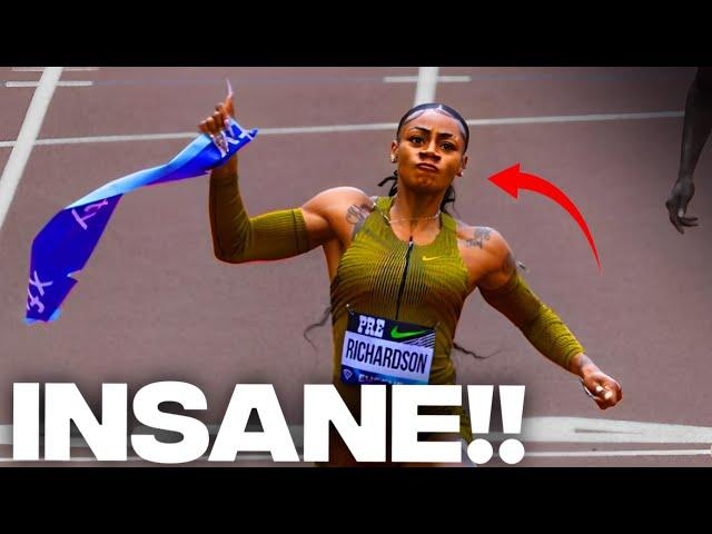 How Shacarri Richardson DESTROYED her Competition at Prefontaine Classic 2024