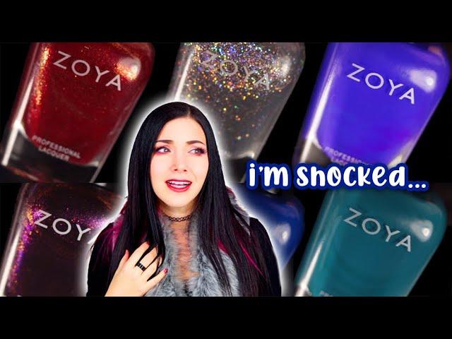 Zoya Luxe Noir Winter 2024 Nail Polish Collection Swatch & Review || KELLI MARISSA