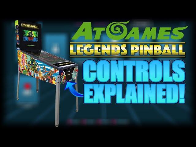 AtGames Legends Pinball Updated Pics and Controls Explained!