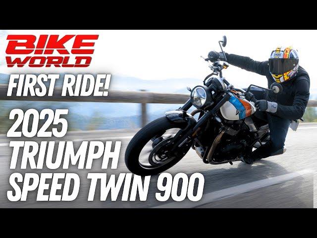 2025 Triumph Speed Twin 900 | First Launch Ride