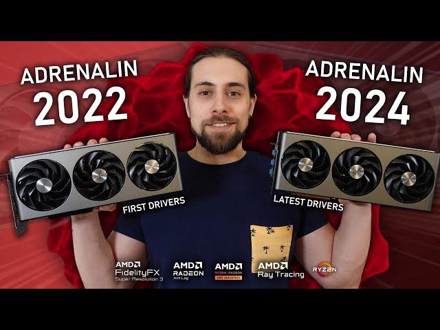 AMD Fine-Wine: Is it REALLY true? Adrenalin 2022 vs 2024 Drivers Benchmarked