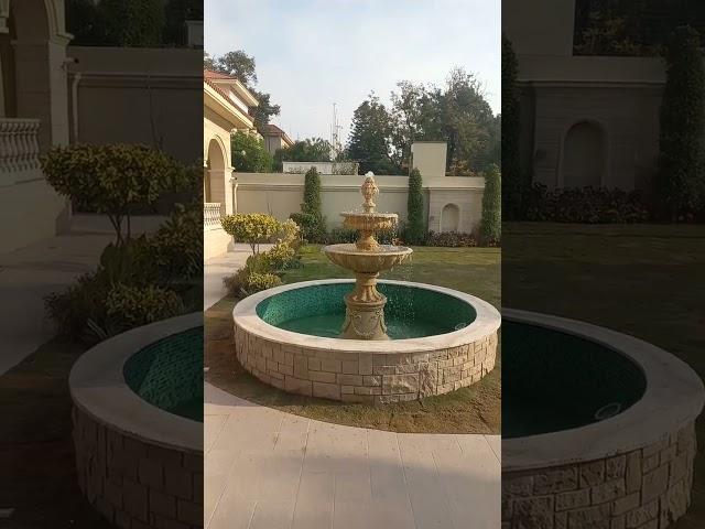 Water Fountain And Garden Work