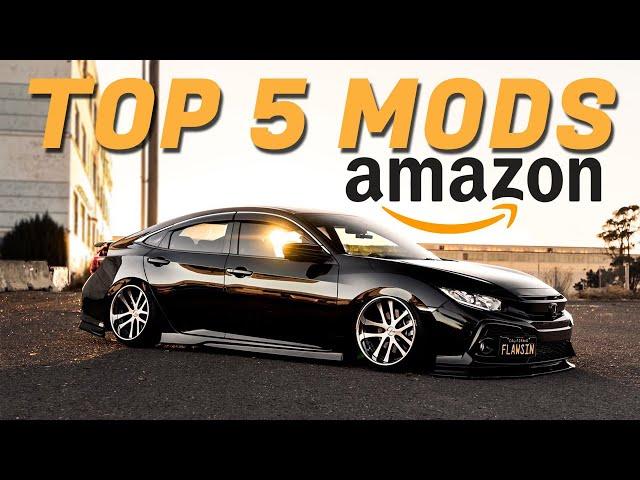 TOP 5 AMAZON MODS UNDER $100 (10TH GEN CIVIC)