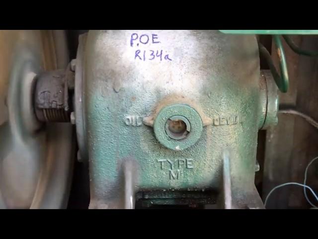 Vintage 1945 Antique Refrigeration Reefer Cooler Working History