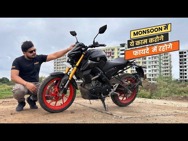 5 Monsoon tips for Bikers with Reise.