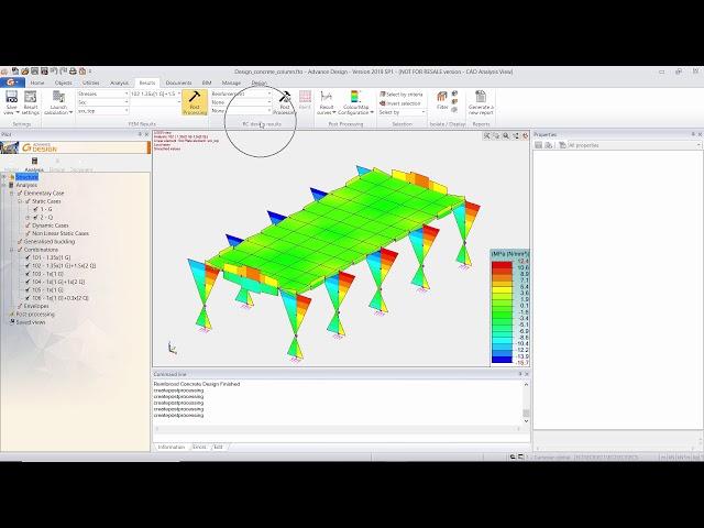 Advance Design - Concrete Column Design