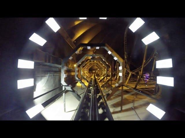 Deep Space Roller Coaster POV AWESOME Indoor Launched Ride Adlabs Imagica Mumbai India Premier Rides