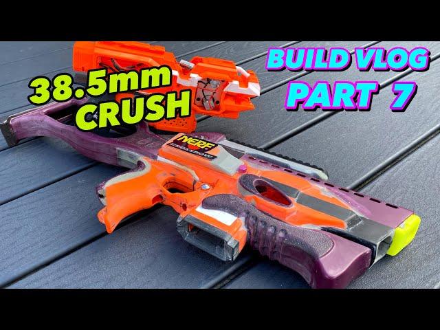 [Nerf Mod] Flywheel Cage Testing! Nerf Kenner Crossbow, Stryfe integration (Build Vlog Part 7)