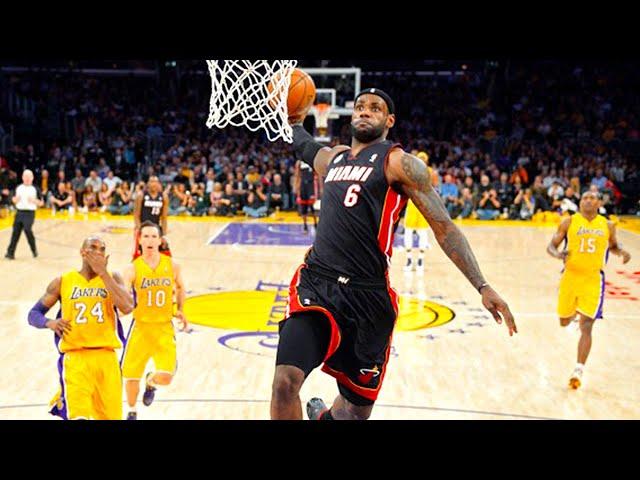 LEBRON JAMES HYPED DUNKS (LOUDEST CROWD REACTIONS OF ALL TIME)