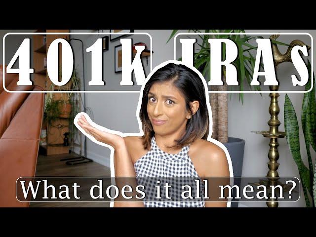 CRASH COURSE IN IRAs- 401k, Roth 401k, Roth IRA | Eshi Jay