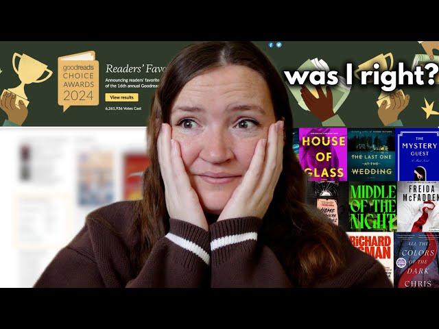 Reacting to the 2024 Goodreads' Choice Awards Winners 