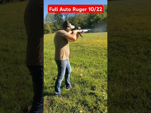 Full auto Ruger 10/22