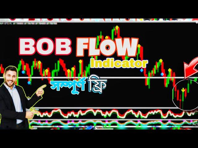 BOB FLOW INDICATOR INDICATOR FOR BINARY AND MT4  | Free 100$ Non repaint mt4 indicator