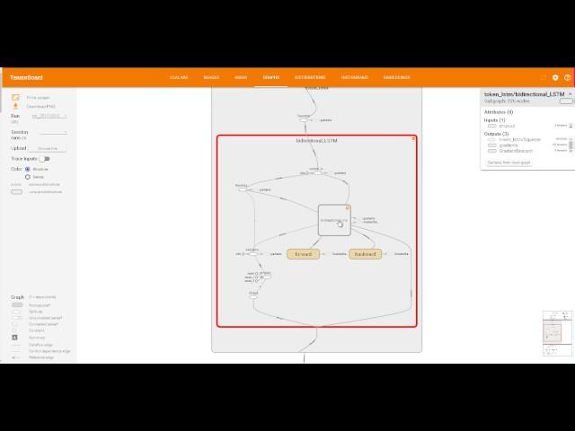 NeuroNER - TensorBoard graph