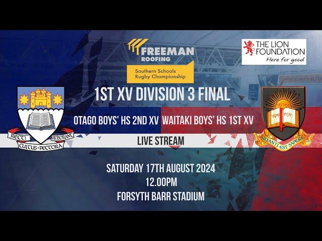 Freeman Roofing Southern Schools Rugby Championship Division 3 Final