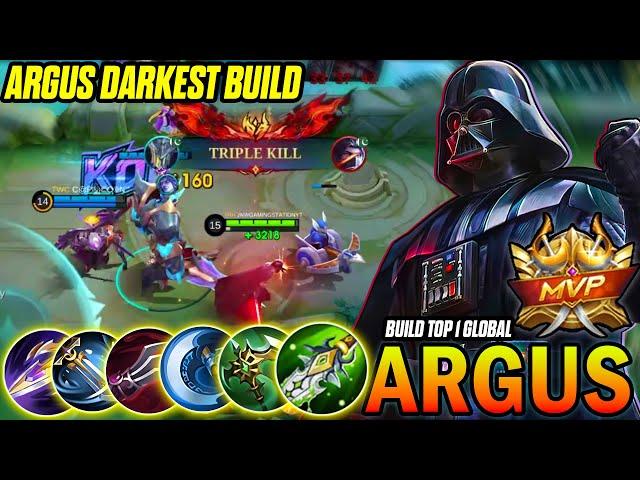 Argus Cheat Build NEW Way to Win Every Game Easily! gameplay argus -MLBB