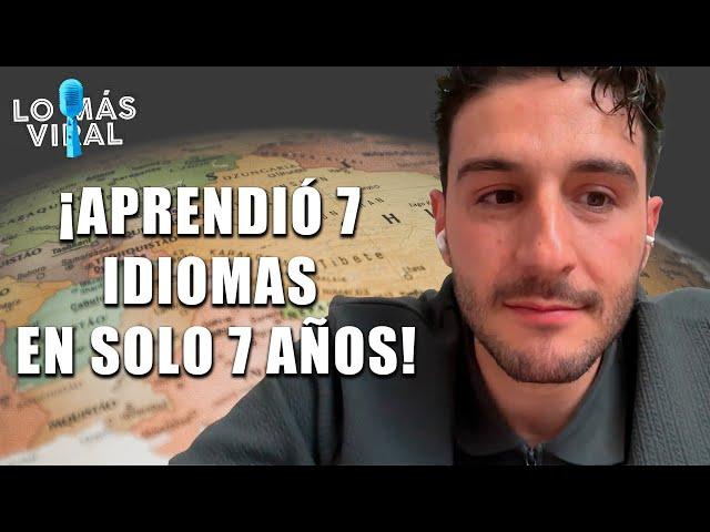 ¿Cómo aprender nuevos idiomas? El secreto Víctor Políglota, quien habla 7 lenguas