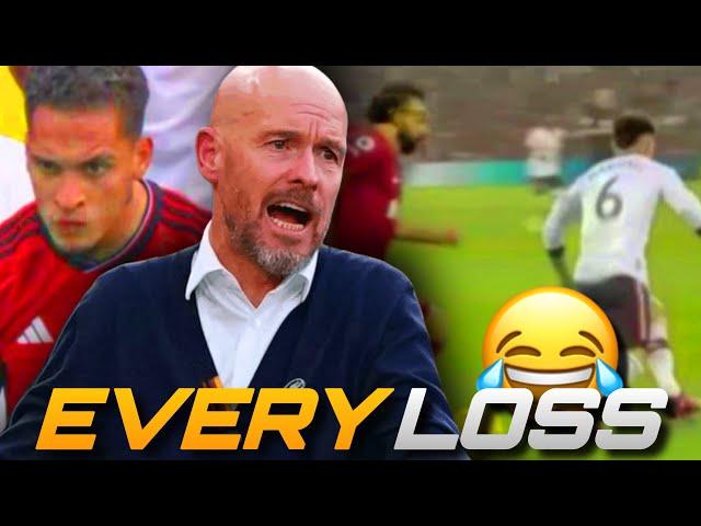 EVERY TEN HAG LOSS AS MANCHESTER UNITED MANAGER: The Worst Manager Ever