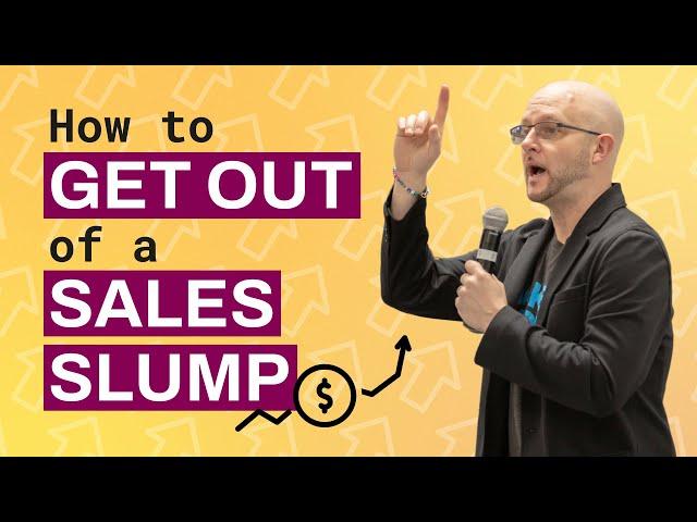 How to Get Out of a Sales Slump (Develop Momentum) | Sales Tips