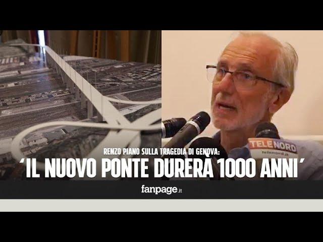 Genova Viadotto Polcevera, Renzo Piano presenta il progetto: "Ecco come sarà il nuovo Ponte Morandi"